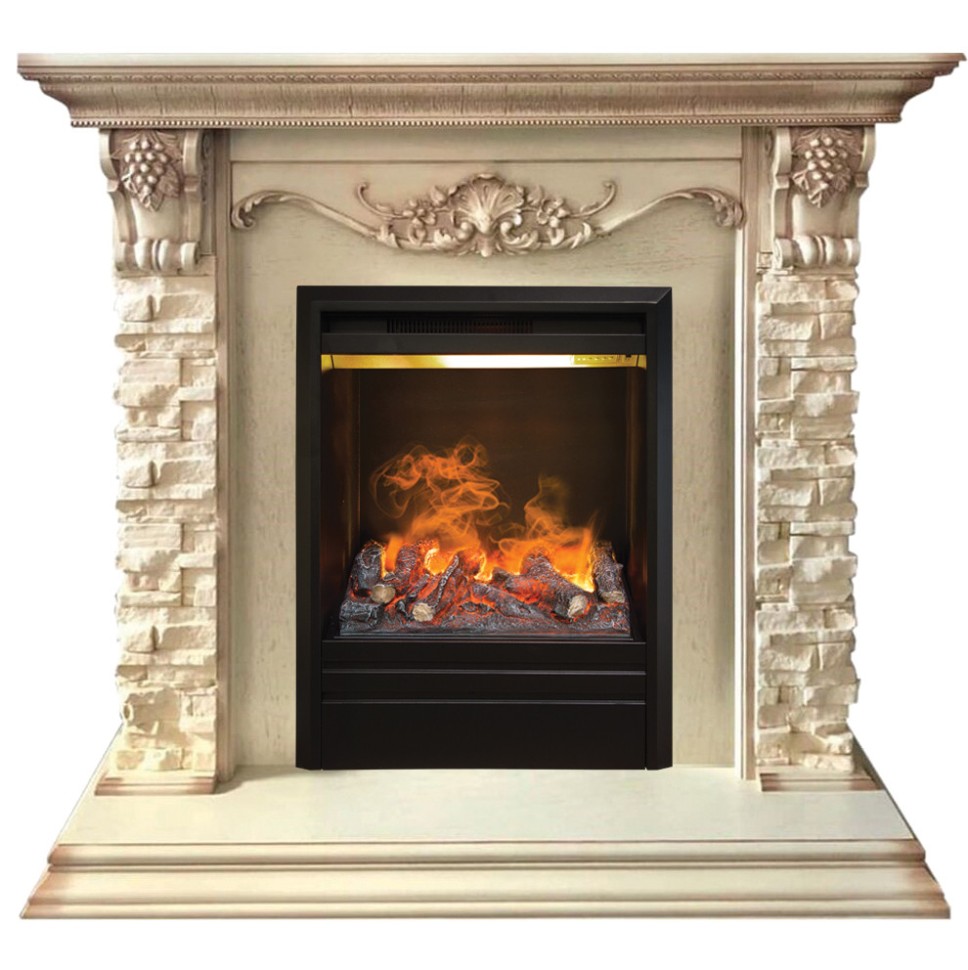 Камин Patricia WT c очагом 3D Olympic