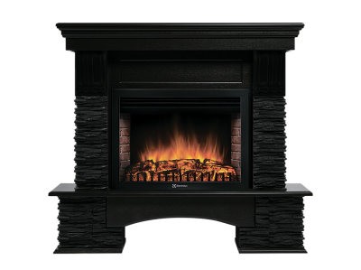 Портал Electrolux Pietra Nuovo 30 сланец чёрный, шпон венге