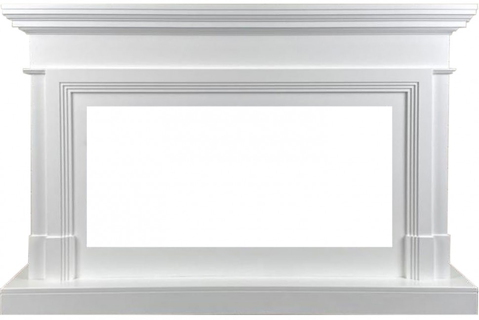 Портал электрокамина Royal Flame Coventry - Белый (Ширина 1400 мм)