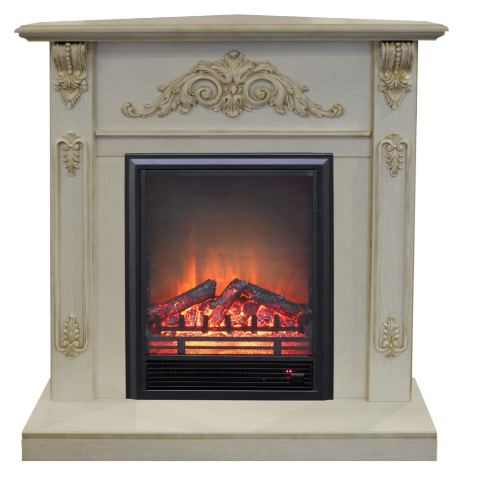 Камин Anita Corner (угловой) WT с Eugene