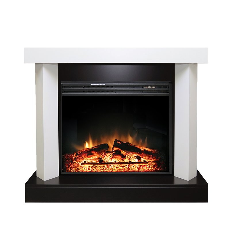 Каминокомплект Royal Flame Vancouver - Фактурный белый с очагом Jupiter FX New