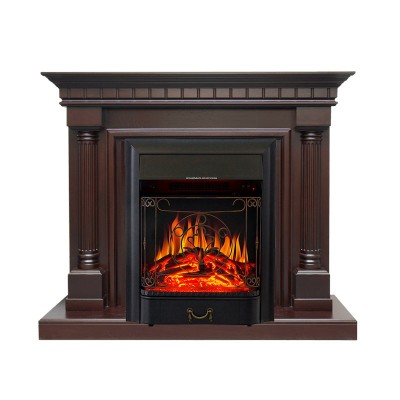 Каминокомплект Royal Flame Dallas - Темный дуб с очагом Majestic FX Black