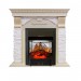 Каминокомплект Royal Flame Dublin - Слоновая кость с патиной / Сланец крем очаг Majestic FX M Black