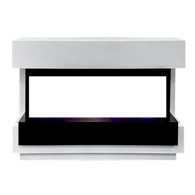 Портал Royal Flame Cube 36 - Белый с черным