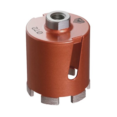 Коронка для подрозетников 72 мм Diamond Hit DH-D400 72-6