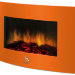 Electrolux EFP/W-1200URLS оранжевый - электрический камин