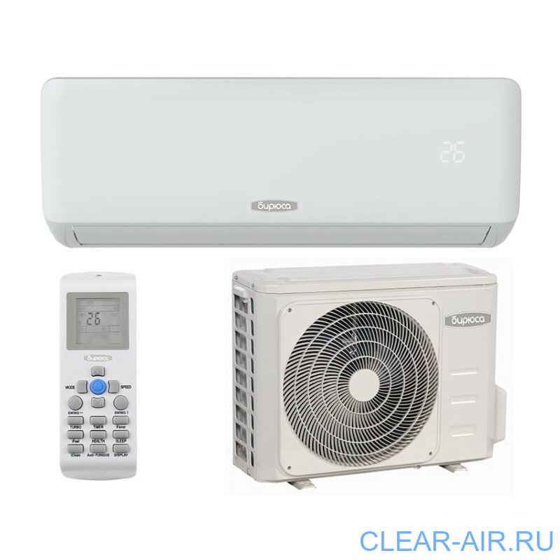 Бирюса B-18FIR/B-18FIQ инверторный кондиционер: купить по цене 51 990 ...