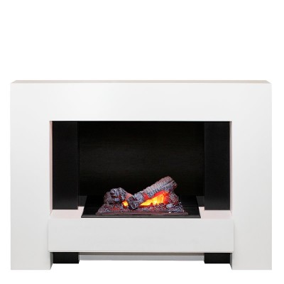Каминокомплект Dimplex Tokyo - Белый с очагом Cassette 400 NH