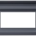 Портал Royal Flame Coventry - Серый графит (Ширина 1400 мм)