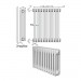Arbonia 3037/12 радиатор боковое подключение