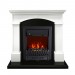 Каминокомплект Royal Flame Langford - Белый с черным с очагом Aspen Black