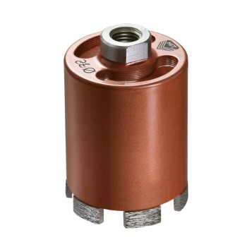 Коронка для подрозетников с пылеудалением 72 мм Diamond Hit DH-DE400 72-6