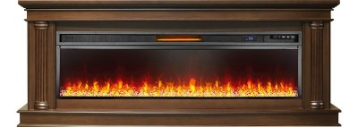 Каминокомплект Rome 60 - Каштан с очагом Vision 60 LED