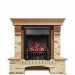 Каминокомплект Royal Flame Pierre Luxe - Дуб / Сланец с очагом Fobos FX Black