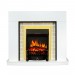 Каминокомплект Royal Flame Montana - Белый с очагом Fobos FX Brass