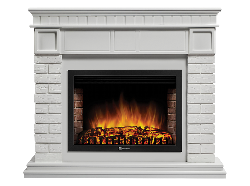 Портал угловой Electrolux Bricks 25 U кирпич белый, белая эмаль