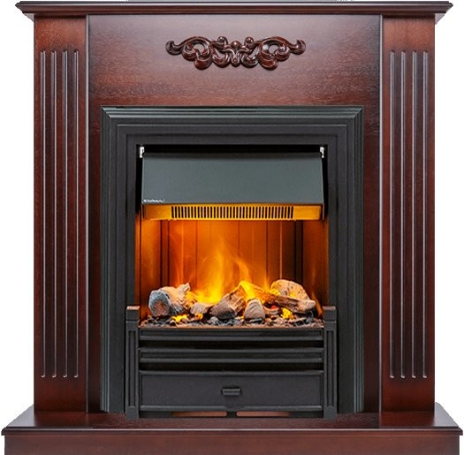 Каминокомплект Dimplex Lumsden - Махагон коричневый антик с очагом Brookline Black