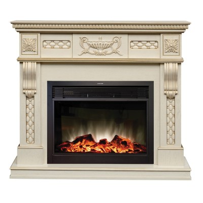 Камин электрический RealFlame Corsica Lux WT с Moonblaze LUX BL 2