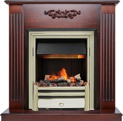 Каминокомплект Dimplex Lumsden - Махагон коричневый антик с очагом Cavendish