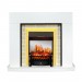 Каминокомплект Royal Flame Montana - Белый с очагом Fobos FX M Brass