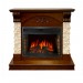 Каминокомплект Royal Flame Prague - Темный дуб/Сланец бежевый с очагом Dioramic 25 LED FX