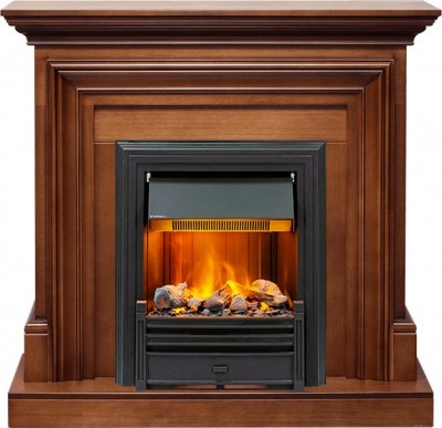 Каминокомплект Dimplex Bradford - Орех с очагом Brookline Black