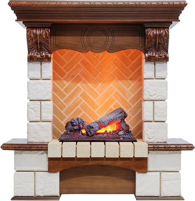 Каминокомплект Dimplex Pierre Luxe - Дуб / Шампань с очагом Cassette 400 NH