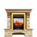 Каминокомплект Royal Flame Pierre Luxe - Дуб / Сланец с очагом Fobos FX M Brass
