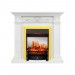 Каминокомплект Royal Flame Verona - Белый дуб с очагом Fobos FX M Brass