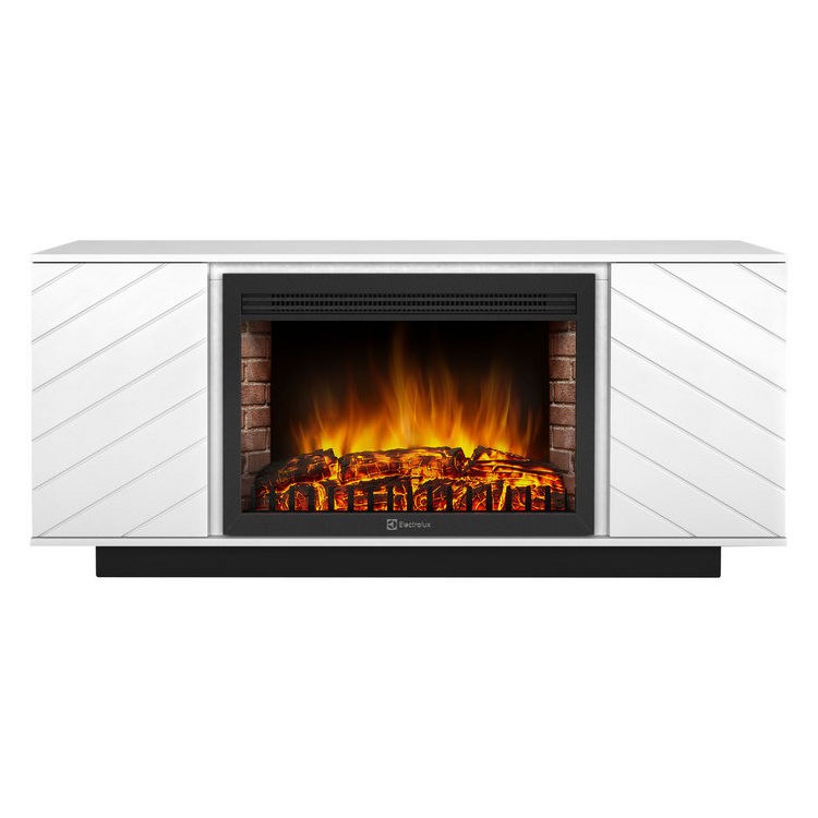 Портал Firelight Como 30 белая+черная эмаль