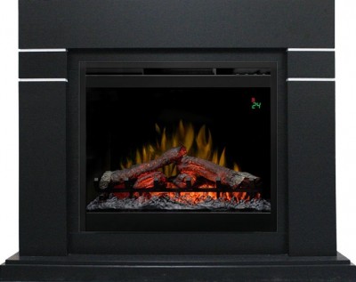 Каминокомплект Dimplex Lindos - Черный (Высота 985мм) с очагом Symphony 26'' DF2624-L