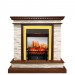 Каминокомплект Royal Flame Calgary - Дуб / Сланец белый с очагом Fobos FX M Brass