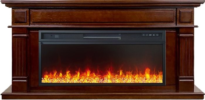 Каминокомплект Royal Flame Atlanta - Темный дуб (Ширина 1500 мм) с очагом Vision 42 LED