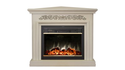 Камин электрический RealFlame Leticia (угловой) 26 WT с очагом MoonBlaze Lux Bl S