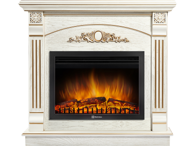 Портал Electrolux Barocco 25 белый дуб с золотой патиной