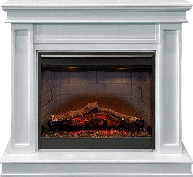 Каминокомплект Dimplex Geneva - Белый с очагом Symphony 26'' DF2608-INT