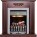 Каминокомплект Dimplex Lumsden - Махагон коричневый антик с очагом Danville Chrome FB2