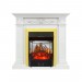 Каминокомплект Royal Flame Verona - Белый дуб с очагом Majestic FX M Brass