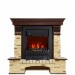 Каминокомплект Royal Flame Pierre Luxe - Темный дуб / Сланец с очагом Aspen Black