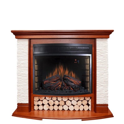 Каминокомплект Royal Flame Country - Орех/Сланец белый с очагом Dioramic 28 LED FX