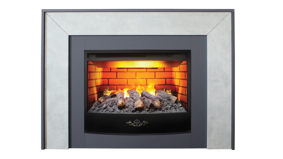 Камин Jersey GR 25,5 WT c очагом FireStar 25,5 3D  F718
