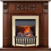 Каминокомплект Dimplex Venice - Махагон коричневый антик с очагом Danville Brass FB2