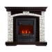 Каминокомплект Royal Flame Glasgow - Венге / Белый с очагом Aspen Black