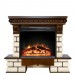 Каминокомплект Royal Flame Pierre Luxe LORD - Темный дуб / Белый с очагом Jupiter FX New