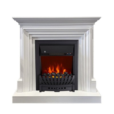 Каминокомплект Royal Flame Bradford - Белый с очагом Aspen Black
