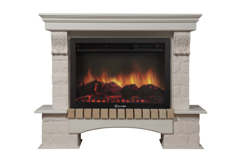 Портал Electrolux Forte 25S камень белый, шпон белёный дуб