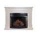 Каминокомплект Royal Flame Boston - Алебастр с очагом Dioramic 28 LED FX