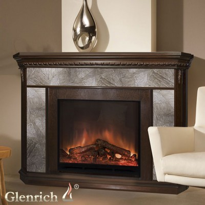 Электрокамин Гленрич Каролина Delux  марсель