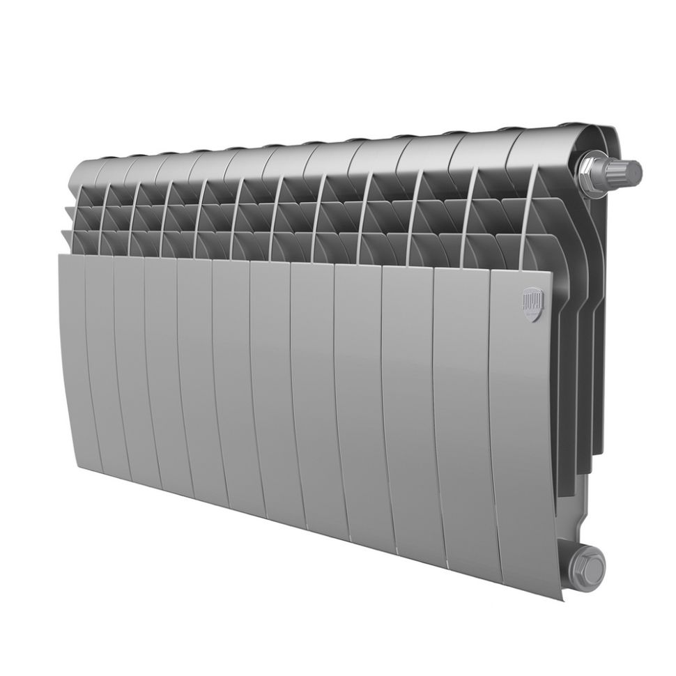Royal Thermo BiLiner 350 V 12 секций Silver Satin радиатор