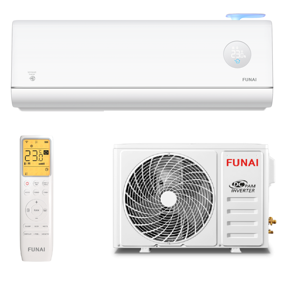 Funai RAC-I-SZ30HP.D01 Soyokaze Inverter кондиционер инверторный